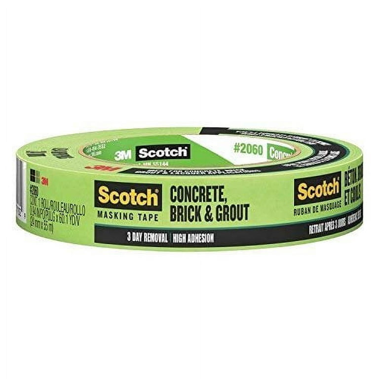 3M™ 1-1/2 x 60 yds. Scotch 2060 Green Painters Masking Tape