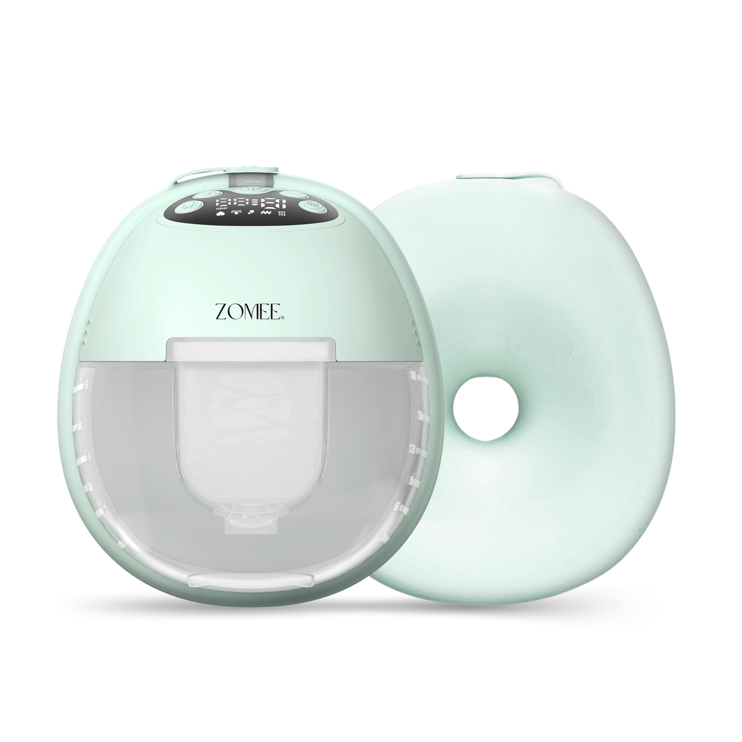 mami Momcozy M5 All-in-One Wearable Breast Pump, Single, Hands-Free