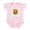 Petal Pink, variant on CafePress - Woolly Moo Infant Bodysuit - Baby Light Bodysuit, Size Newborn - 24 Months