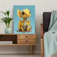 thumbnail image 5 of Cute Bunny Hot Air Balloon Canvas Print Wall Art for Living Room Bedroom Nursery Kids Room Playroom Office Apartment Hallway Dining Room Decor, 5 of 8