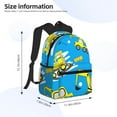 thumbnail image 4 of Easygdp Cute Car Cartoon Casual Laptop Backpack, Large Capacity Schoolpack for School, Travel, Business, 4 of 8