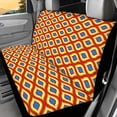 thumbnail image 2 of Chririnla Geometric Print Rear Seat Cushions for Women, Set of 2 Car Seat Covers Washable Non-Slip Car Back Seat Covers, 2 of 4