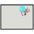 thumbnail image 2 of PinPix 40x30 Custom Cork Bulletin Board Peaks Modern Pattern Grey Poster Board Has a Fabric Style Canvas Finish, Framed in Peaks Modern Pattern Grey, by ArtToFrames (PinPix-1794), 2 of 6