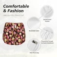 thumbnail image 4 of Bixox Women's Ice Cream Cake pattern 2 in 1 Running Shorts - Lightweight Athletic Workout Gym Yoga Shorts Liner with Pockets - Small, 4 of 7