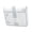 White, variant on Portable Planner with Thick Paper and Cartoon Design Aesthetic Notebook Creative Writing Note Suitable for Students