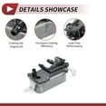 thumbnail image 4 of Unique Bargains 1 Pc Engine Oil Cooler for BMW F01 730i N52n,for BMW F02 Transmission Oil Cooler Trans Cooler No.17217638579 Silver Tone Aluminum Alloy,Plastic, 4 of 6