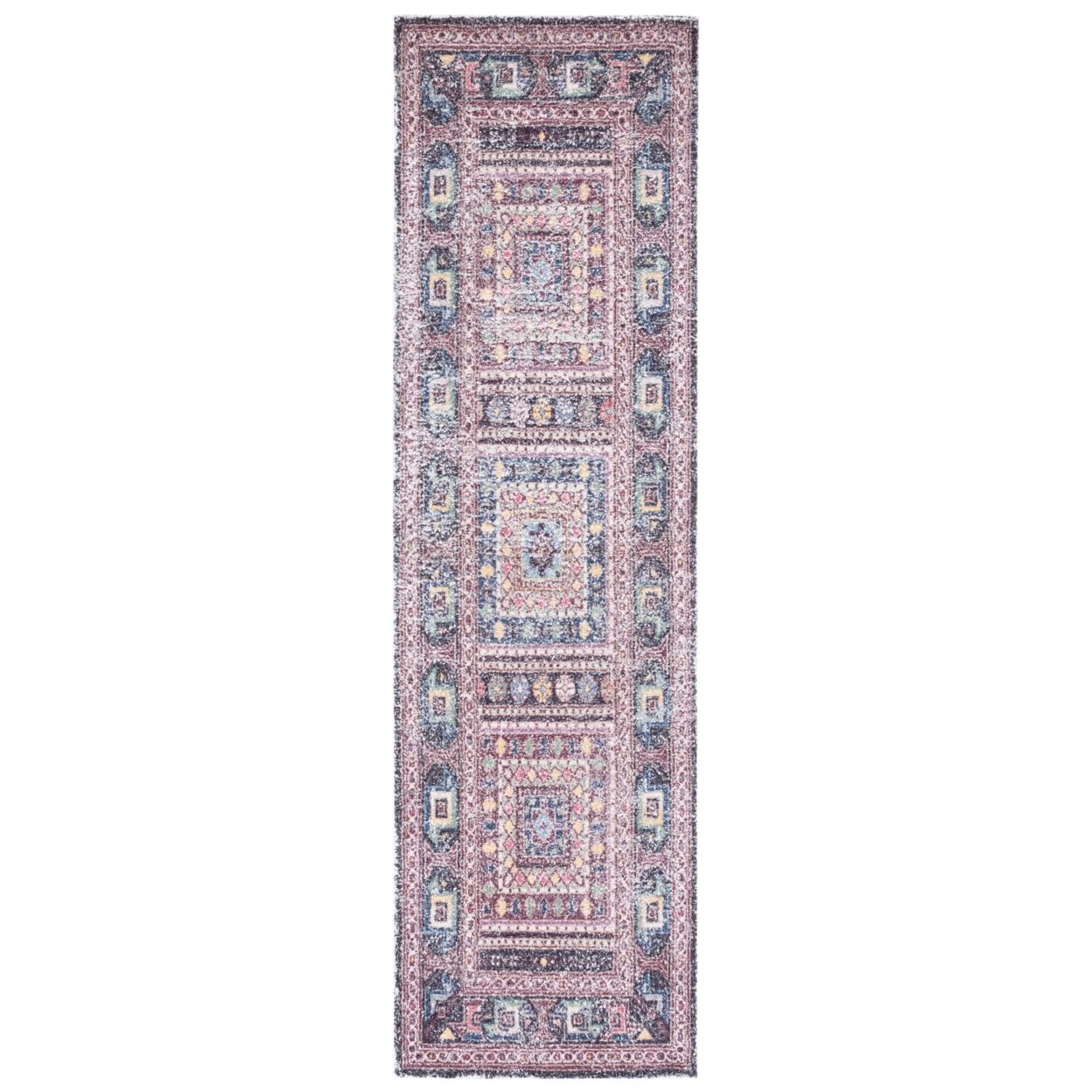 SAFAVIEH Classic Vintage Brooklyn Medallion Area Rug, Rust/Green, 8' x 10'
