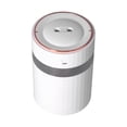 thumbnail image 3 of Humidificador de gran capacidad portátil 900 ml silencioso diseño de doble pulverización humidificador de escritorio blanco, 3 of 12