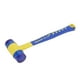 thumbnail image 1 of Martillo de goma con cabeza de martillo reemplazable, mazos de goma con mango ergonómico para carpintería, mesas y azulejos, 1 of 5