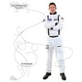 thumbnail image 4 of Astronaut White Costume Jumpsuit Adult Male Standard, 4 of 4