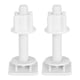 thumbnail image 3 of 2 piezas Tornillos y pernos del asiento del inodoro Perno y tuercas del asiento del inodoro Kit de reemplazo del hardware Tornillo del inodoro con pernos Kit de pernos de asiento de inodoro universal, 3 of 7