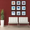 thumbnail image 2 of 9 Pack 8x8 Picture Gallery Wall Frame Set Collage Tabletop Plastic Glass, Black, 2 of 4