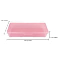 thumbnail image 3 of Beauticom Caja personal de almacenamiento para manicura profesional de uñas y pedicura (tamaño grande) (4 piezas de colores mezclados, colores mezclados: rosa, azul, esmerilado, morado), 3 of 5
