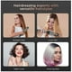 thumbnail image 2 of IUI Beauty Thermal Brush, 3-in-1 Pro Negative Ion Two PTC Heaters Thermal Brush, 2 of 5