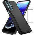 thumbnail image 1 of LAICAIW for Motorola Moto G Stylus 5G Case 2022 with Screen Protector,Slim Fit Bumper Heavy Duty Dual Layer Rugged Shockproof Armor Defender Back Cover Protective Phone Case for Moto G Stylus 5G 202, 1 of 7