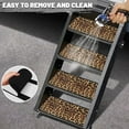 thumbnail image 3 of Yuyamidu Leopard Print RV Step Covers Decorative Cover Washable RV Steps Covers Rugs RV Stair Carpet 4 Pack RV Camper Step Covers Protects Your RV from Dirt, 3 of 7