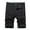 Black, variant on Leesechin Mens Denim Shorts Jean Shorts With Micro Elastic Fit Button Zipper Pockets For Casual Mens Shorts Pants Shorts