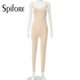 thumbnail image 3 of Monos de una pieza sexys de Spifore para mujer, para fiesta, club, pantalones pitillo, monos ajustados sin tirantes de verano, ropa urbana negra, 3 of 5