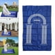 thumbnail image 4 of Alfombra de oración musulmana portátil para exteriores, alfombra de oración musulmana, alfombras de adoración, oración Azul, 4 of 9