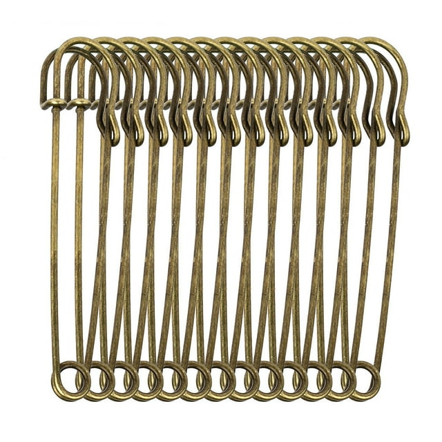 JIAHAOO Bronze Electroplating Pins 30PCS Metal for Sewing Knitting Art Handicraft Jewelry Making Quilting Home Office Kitchen Applications