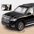 thumbnail image 4 of Modelo de coche de aleación Toyota Land Cruiser LC300 ZX, vehículos todoterreno de Metal fundido a presión, modelo de coche, luz de sonido, juguete para regalo, 1/18, 4 of 5