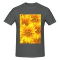 thumbnail image 4 of Bingfone 3d Sunflowers Men'S Loose Fit Short-Sleeve Pocket T-Shirt, 4 of 7