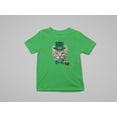 thumbnail image 5 of Old Glory Youth St. Patrick's Funny Cat Short Sleeve Graphic T Shirt, 5 of 6