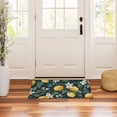 thumbnail image 3 of Yayeee Doormat for Indoor Entrance 32" x 20" Non Slippery Floor Rug, Floral Lemons, 3 of 8