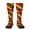 2 Black-2, variant on Women's Knee High Socks German Flag Art Thermal Soft Knee Long Socks
