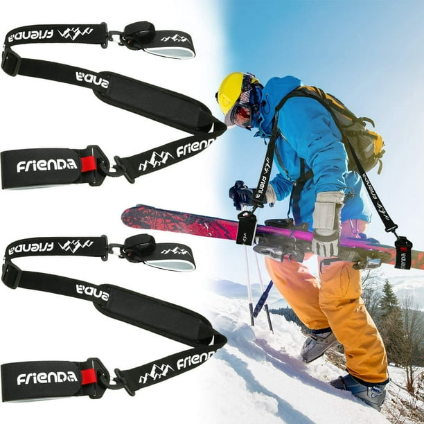 4 Pack Mountain Essential Ski Wrap Straps