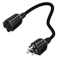 thumbnail image 3 of Cable De Alimentión 32cm 3 Prong Core 3x3.3mm2 Para Monitor De Computadora Sunnimix conector del cable, 3 of 7