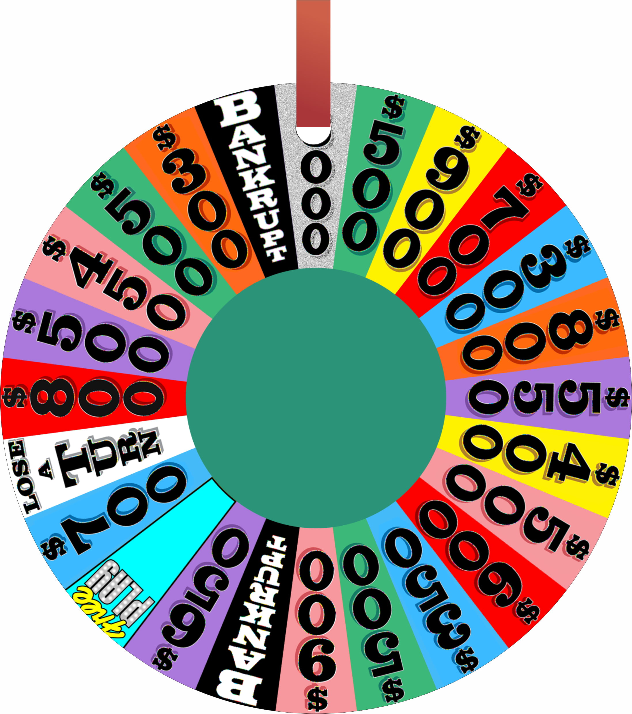 spinning wheel of fortune