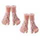 thumbnail image 1 of Modelo de Pies Zulema 2 Pares 19 Cm Acupuntura Reflexología Medicina, 1 of 8