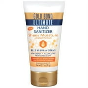 Gold Bond Ultimate Alcohol-Free Sheer Moisture Hand Sanitizer Lotion, Fresh Citrus, 2.7 oz