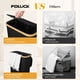 thumbnail image 5 of Cesto de ropa sucia Foluck Slim, 60 L, impermeable, plegable, negro, 5 of 6