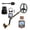 Orange-11 Inch, variant on Metal Detector for Adults,Waterproof  Metal Detector with High Accuracy 8" Search Coil,All Metal & Disc Modes for Outdoor Treasure Hunting,Gold Detector
