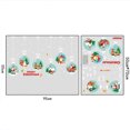 thumbnail image 3 of Christmas Window Sticker Removable Cute Hanging Globe Wall Sticker Window Decal, 3 of 10