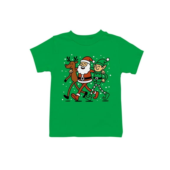 Santa, Elf, Reindeer Holiday Cheer Youth's T-shirt