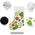 thumbnail image 3 of GZHJMY Strawberry Christmas Stocking, Personalized Large Candy Stocking Hanging Gift, Xmas Stockings Decoration for Family Holiday Party Ornaments Decor Fireplace, 3 of 7