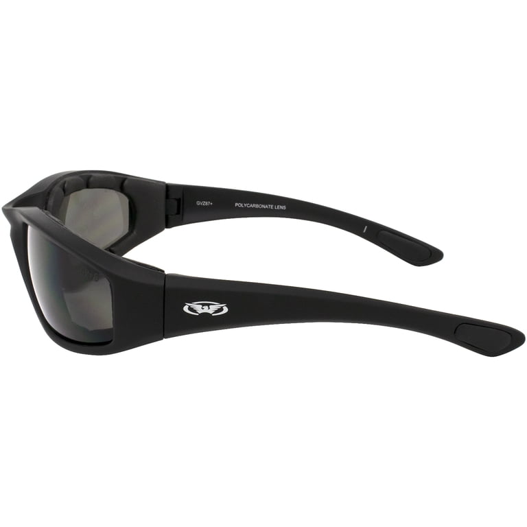 Global Vision Kickback Z Bifocal Safety Sunglasses - 1.5 Magnification, Smoke Lens, Foam Padded, ANSI Z87.1