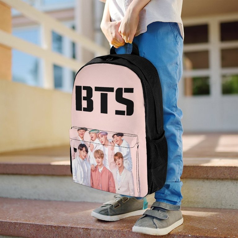 Kpop BTS Kpop BTS Backpack Bookbag Casual Daypack Travel Backpacks
