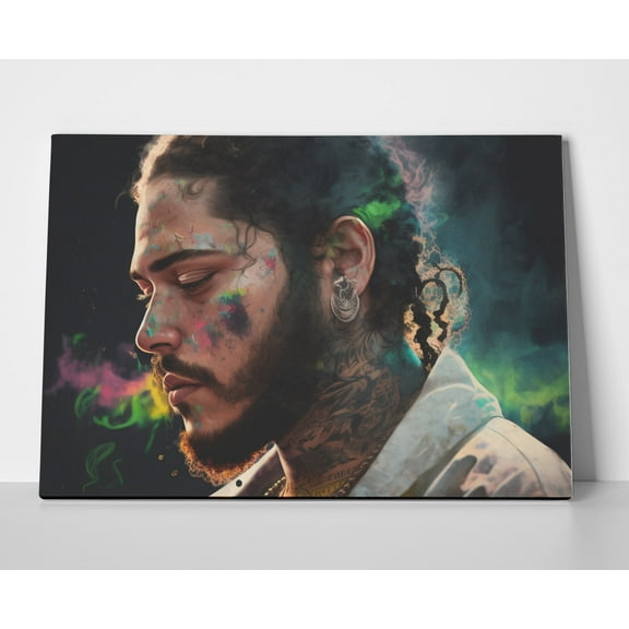 Post Malone Poster or Wrapped Canvas