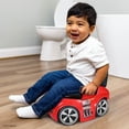 thumbnail image 3 of Inodoro para ir al baño, coche de carreras Hot Wheels, rojo, 12 meses o más, 3 of 6