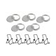 thumbnail image 1 of Seed Sprouting Lids- Stainless Steel Sprout Lids With Screen For Wide Mouth Jars, 1 of 5
