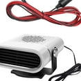 thumbnail image 6 of Auto Heater Auto Heating Fan 2 Modes Car Accessories Portable 360 Degree Rotation Space Heater Windshield Defogging Demister White 12V, 6 of 9