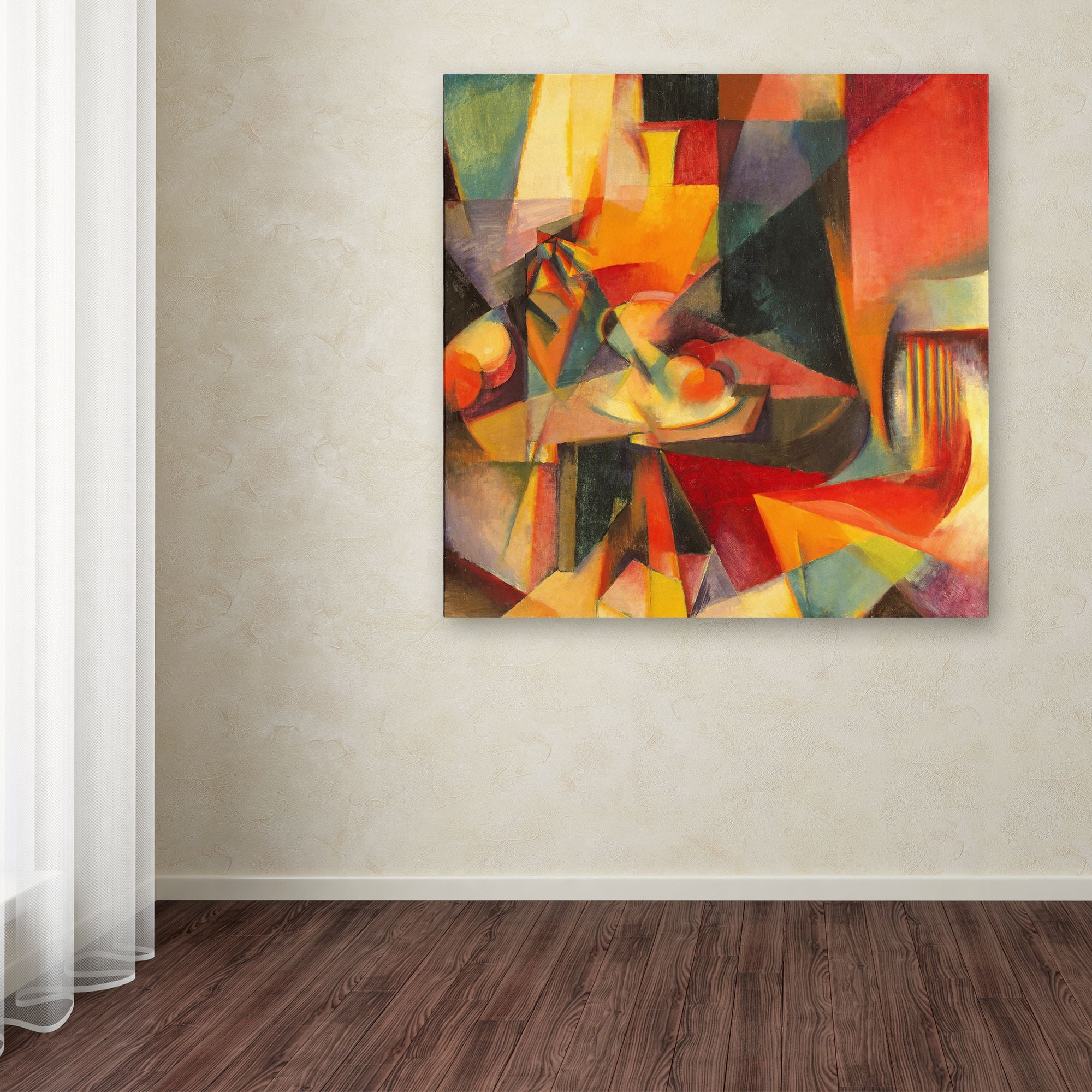 Trademark Fine Art 'Synchromy 3' Canvas Art by Stanton Macdonald-Wright