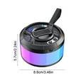 thumbnail image 3 of Mecha Bluetooth Speaker,Mini Bluetooth Speaker,Portable Bluetooth Speaker,RGB Light Bluetooth Speaker,Deep Bass Bluetooth Speaker,HiFi Bluetooth Speaker,Wireless Bluetooth Speaker, 3 of 7