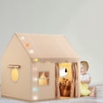 thumbnail image 1 of Hearth & Gear Kids Play Tent Toy For Children's Indoor Imaginative Games Playing Tent Pack And Play Tent Tunnels for Kids to Crawl through Stuff for Forts Playhouse for Kids Indoor Girls Kids Play, 1 of 5