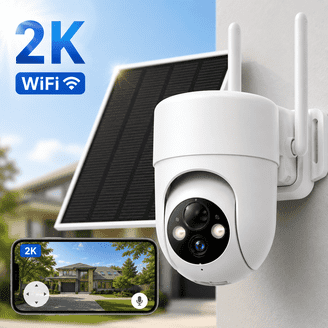 eufy, Security SoloCam S340, Solar Security Camera, 360