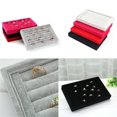 thumbnail image 4 of ZTTD 7 Slots Jewelry Ring Earrings Storage Box, Ring Organizer Display Case Jewelry Rings Earrings Holder Tray Showcase for Girls and Women, 4 of 4
